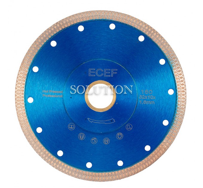 Алмазный диск по плитке 180 x 1,6 x 32 (25,4) ECEF