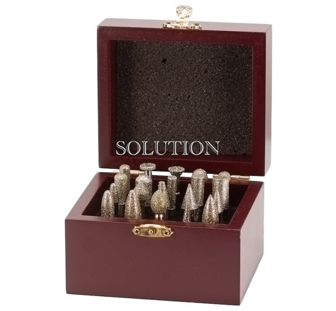 Set of diamond cutters medium coating 20 pcs
