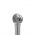 Burr type D (sphere) 12х10.8х6 mm