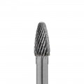 Burr type F (rounded parabola) 8x18x6 mm