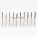 Set of carbide burrs 3x3 (B,C,D,E,F,G,H,L,M,N)