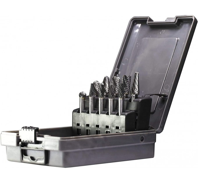 Set of burrs 10 pcs (B10,C10,D10,E10,F10,G10,H10,L10,M10,N10)