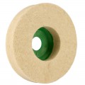 Felt circle on a platform Ø120x20x22mm 20% wool