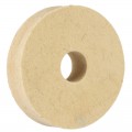 Felt circle for loom Ø125x30х32mm 20% wool