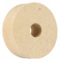 Felt circle for loom Ø125x40х32mm 20% wool