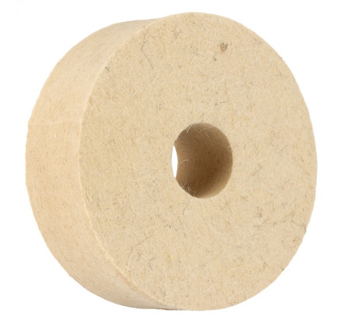Felt circle for loom Ø125x40х32mm 20% wool