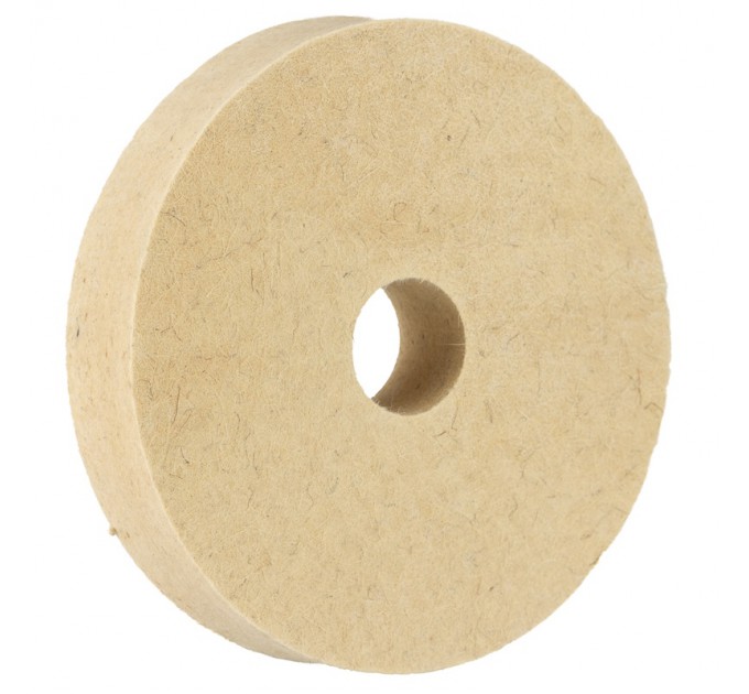 Felt circle for loom Ø150x20х32mm 80% wool