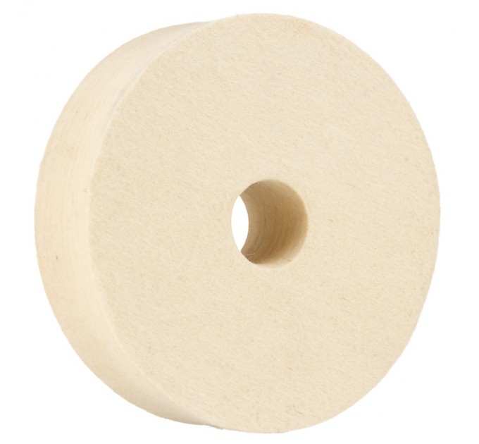 Felt circle for loom Ø150x40х32mm 80% wool