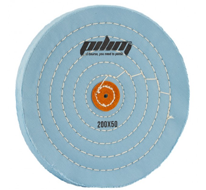 Muslin circle, rigid, with a leather heel, ⌀200, 50 layers