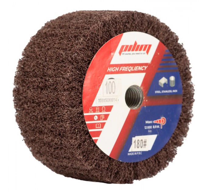 Scotch-brite for angle grinder 100x50 M14 P180
