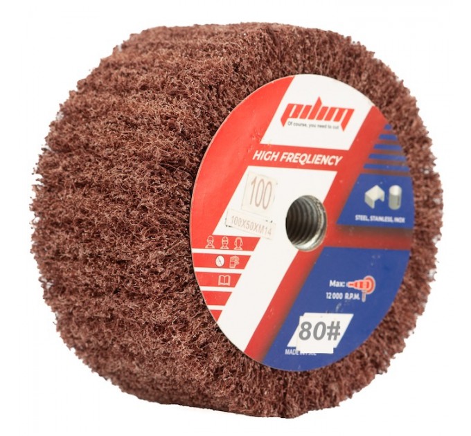 Scotch-brite for angle grinder 100x50 M14 P80