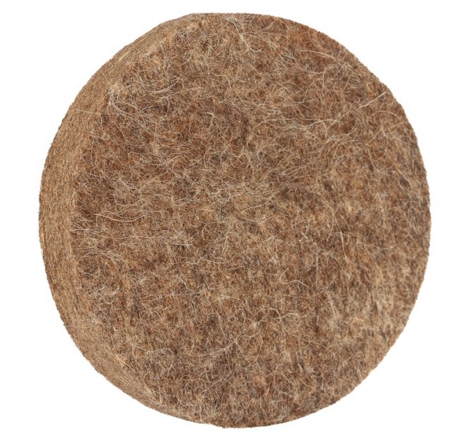 Felt circle for angle grinder ⌀125x25mm M14 soft