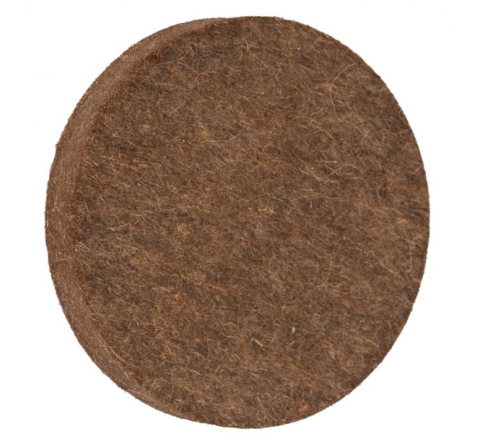 Felt circle for angle grinder ⌀150x25mm M14 soft