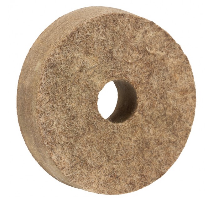 Felt circle for machine ⌀125x25x22mm hard